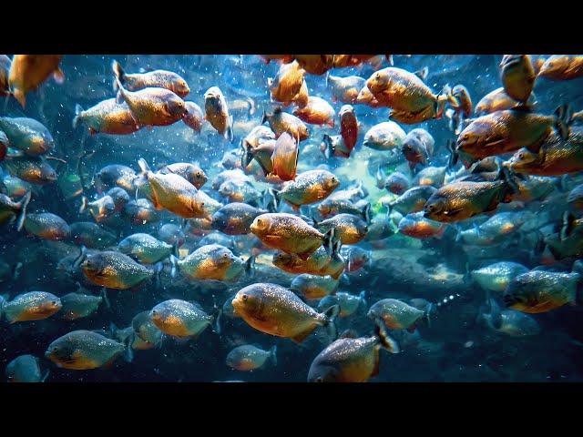 The Piranha Infested Waters Of The Amazon | WILD 24 | Real Wild