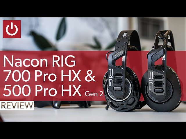 RIG 700/500 Pro HX Review: Super Comfortable Gaming Headphones