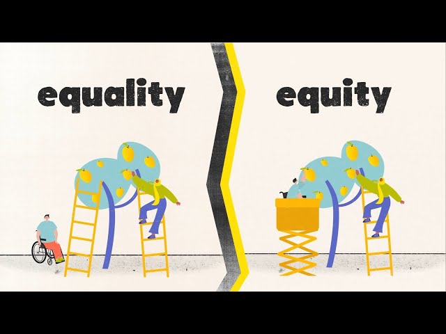 Let’s talk about equality and equity