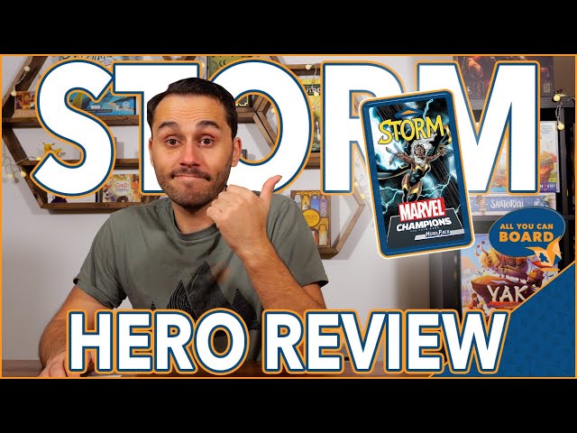 STORM Hero Review | Marvel Champions | Find out WEATHER This Pack is Any Good!