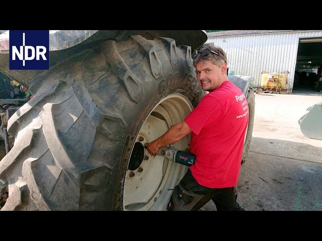Landmaschinen: Pannenhilfe für Traktoren | die nordreportage | NDR Doku