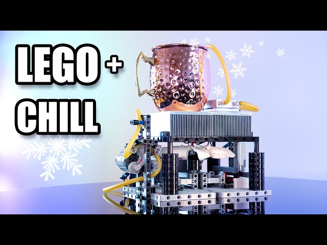 Making An Instant Drink Cooler Using Lego