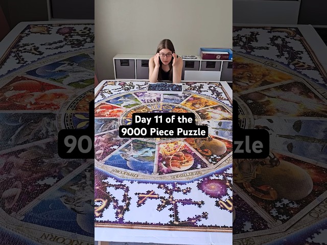 I can’t do this anymore - Day 11 of the 9000 Piece Puzzle 🧩