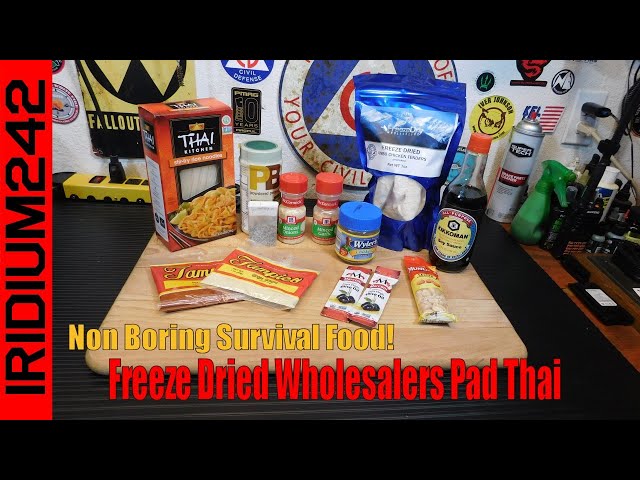 Chicken Pad Thai With Freeze Dried Wholesalers!