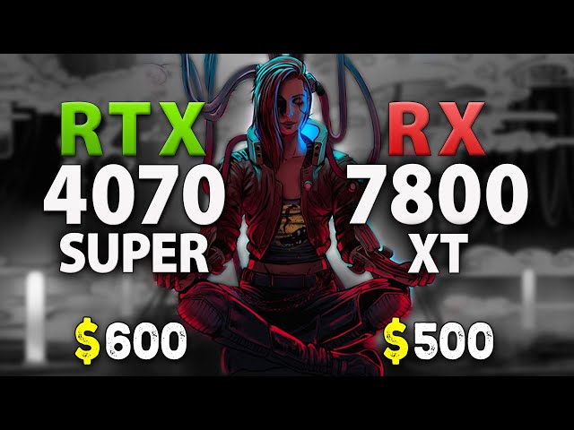 RTX 4070 SUPER vs RX 7800 XT -  Test in 15 Games | 1440p, Rasterization
