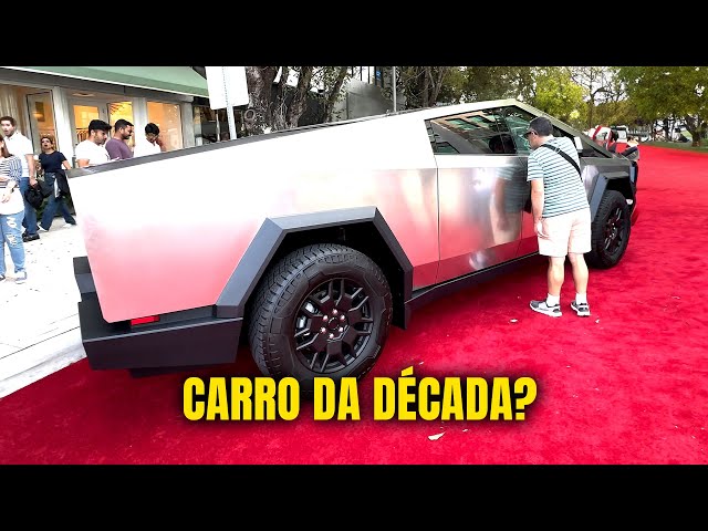 Tesla CYBERTRUCK + Super carros em Miami