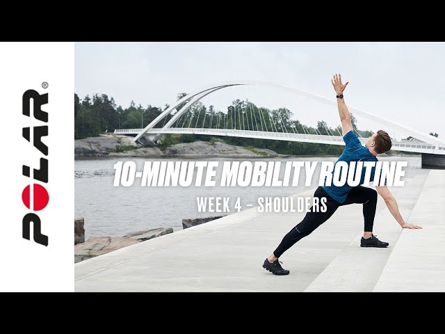 10-Minute Shoulder Mobility Workout At Home (Follow Along) | Polar Workout