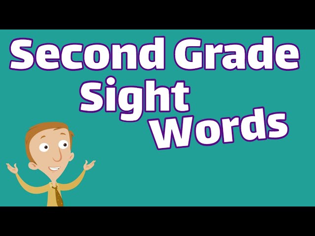 Second Grade Sight Words | Dolch List Video