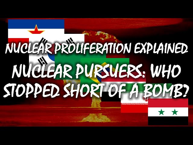 Nuclear Pursuers: Who Stopped Short of a Bomb? | Nuclear Proliferation Explained