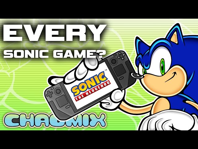 Can the Steam Deck Play EVERY Sonic Game?