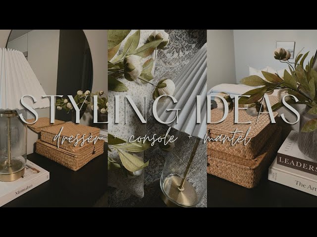 🌱 DECORATE WITH ME + HOME STYLING TIPS
