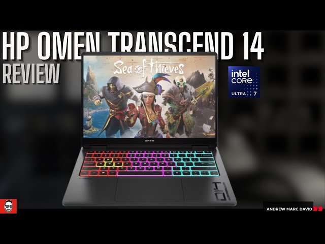 HP Omen Transcend 14 REVIEW - THE BEST 14" GAMING LAPTOP?