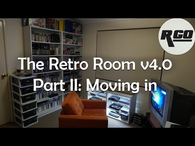 Moving the Retro Games Room v4.0 - Part II: Moving In