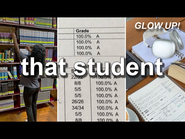 📚✨ HOW TO BECOME THAT STUDENT | ACADEMIC GLOW UP