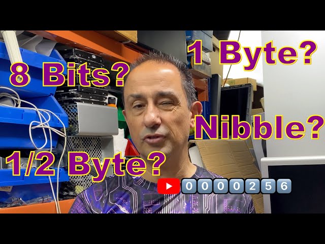 [aa-tribute] 8 bits in a byte? 1/2 byte = nibble? ⇢ 24-001
