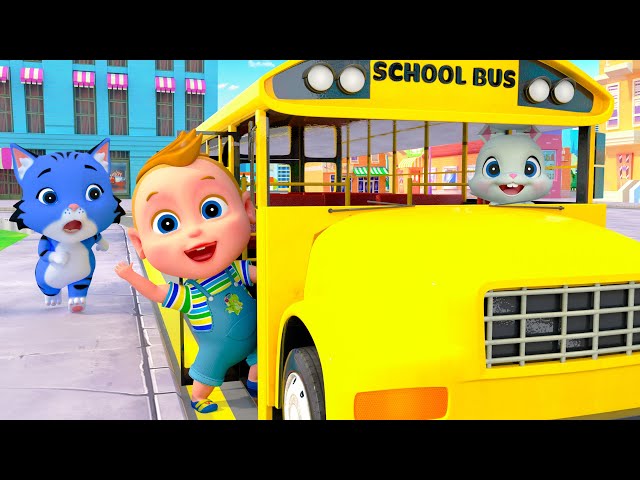 The Wheel On The Bus | Super Sumo Nursery Rhymes & Kids Songs