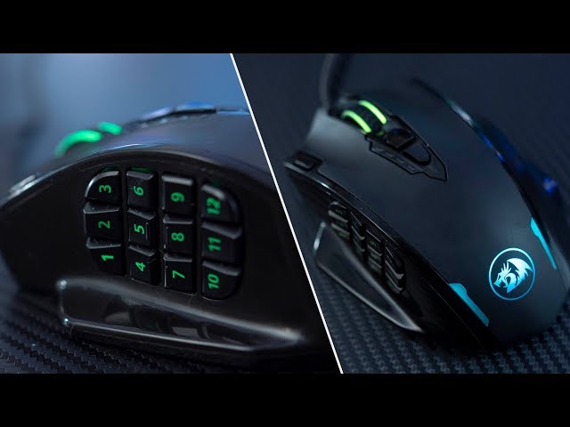 Redragon M908 Impact - Large Multi-Button Gaming Mouse