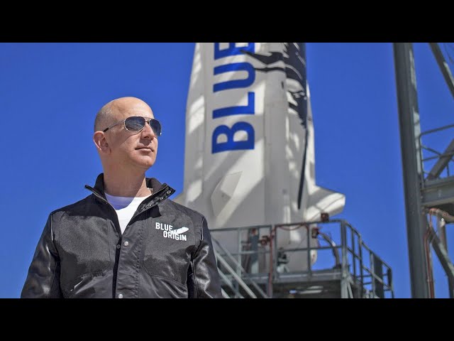 Blue Origin launch with Jeff Bezos and crew -- Watch party