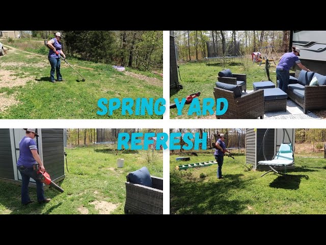 Spring Yard Refresh // Get It Done With Me // Full Time RV Living