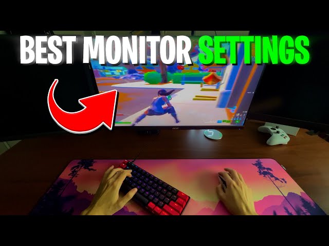 🖥️ Make sure you have THESE MONITOR settings enabled for GAMING! (Reduce latency, better colors) ✅