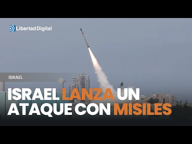 ISRAEL lanza un ataque con misiles y drones contra Irán, según medios estadounidenses