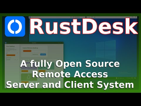 Rustdesk - an Open Source, Self Hosted alternative to TeamViewer, AnyDesk, GoToAssist, and the like.
