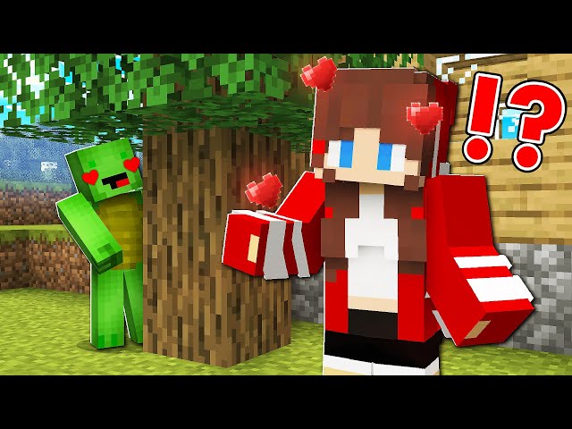 How Mikey SPIES on JJ GIRL ? JJ Became GIRL ! in Minecraft  - (Maizen)