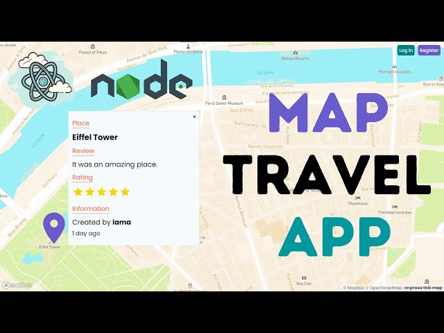 React Node Travel Map App | MERN Stack Full Course Using Mapbox and React Hooks
