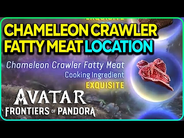 Chameleon Crawler Fatty Meat & Heavy Hide (Exquisite) Avatar Frontiers of Pandora
