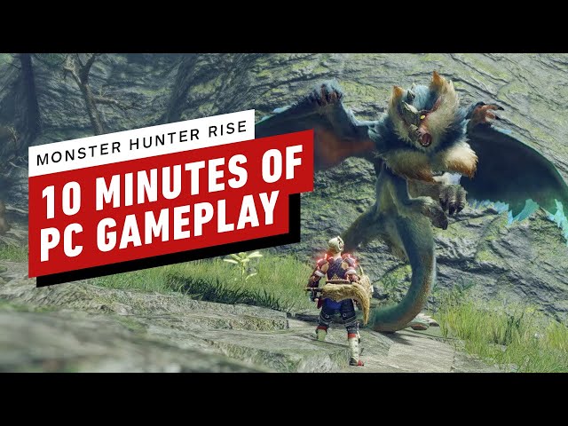 Monster Hunter Rise: 10 Minutes of PC Gameplay