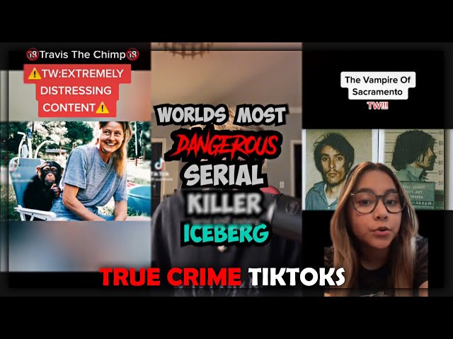 Scary Tiktok True Crime Compilation!👮‍♀️🕵️‍♂️