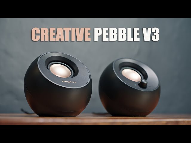 Creative PEBBLE V3 Review 2023 - Bang for the Buck Speakers!