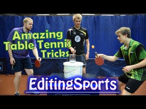 Table Tennis Trick Shot Series