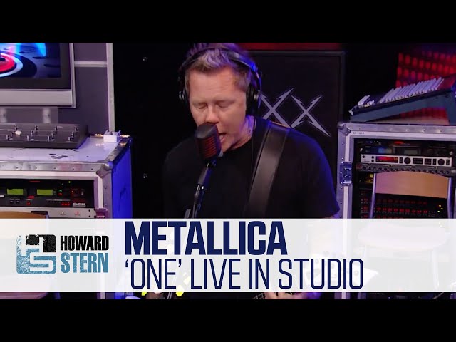 Metallica “One” on the Howard Stern Show (2013)