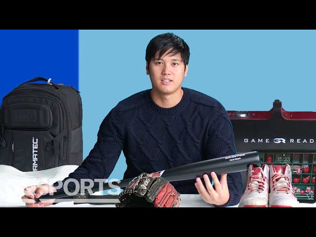 10 Things Shohei Ohtani Can't Live Without | GQ Sports