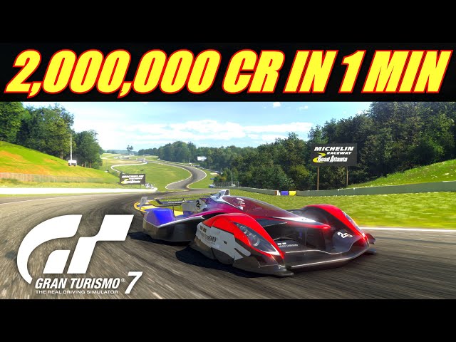 Gran Turismo 7 - 2 Million Credits In 1 Min 👊 Full X2019 Road Atlanta Guide