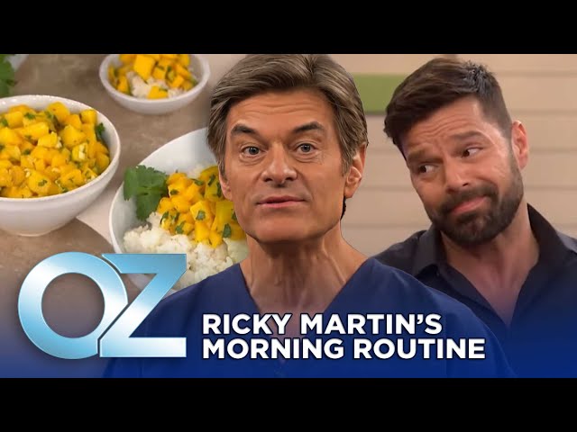 Ricky Martin’s Morning Routine | Oz Wellness