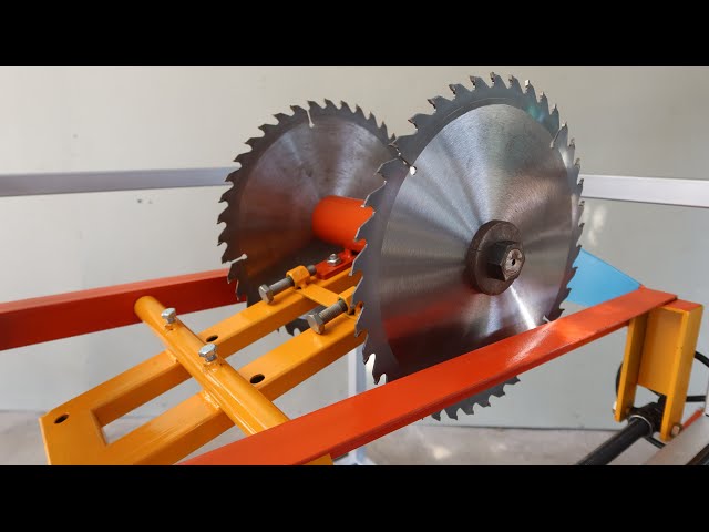 Make A Mobile Table Saw Use Battery Power | Easy Bring To Workshop For Everyone