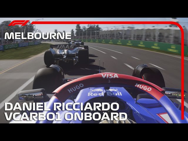 Daniel Ricciardo VCARB01 Onboard 100% Race at Melbourne - Australian GP