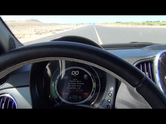 Fiat 500e Electric Car Top Speed and Acceleration Time