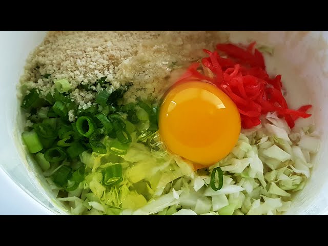 Easy Okonomiyaki Recipe | Japanese Cabbage Pancake