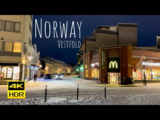 Norway, Vestfold 4K-HDR Walking Tour - 2021 - Tourister Tours