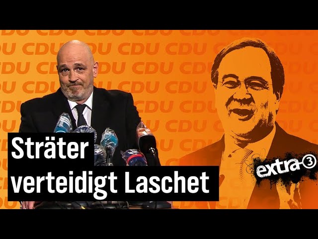Torsten Sträter: Pressesprecher von Armin Laschet | extra 3 | NDR
