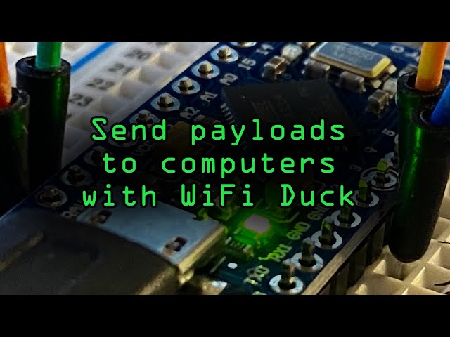 How Hackers Can Send Payloads to Computers Over Wi-Fi with the WiFi Duck