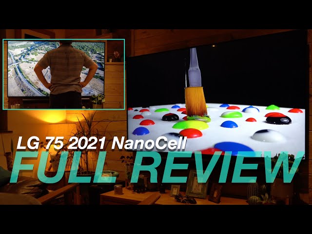 LG 75 NanoCell 2021 4K 75" Large Screen  TV Full Review