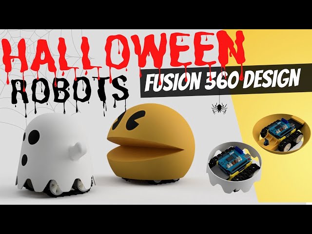 Halloween Robot Design in Fusion 360