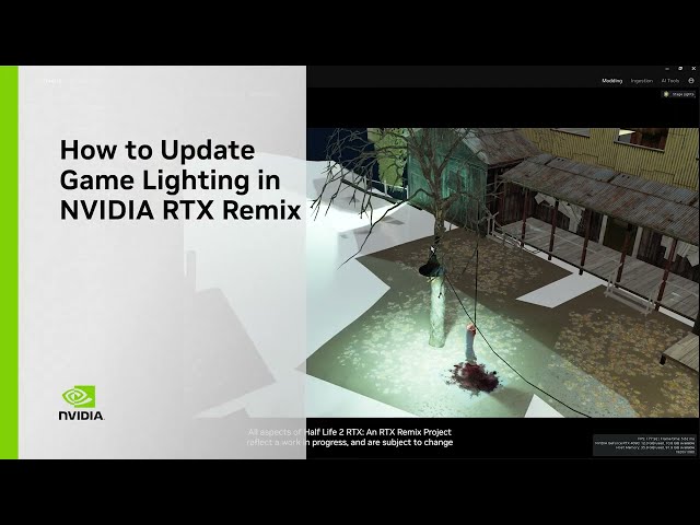 How to Update Game Lighting in NVIDIA RTX Remix