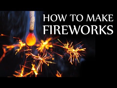How To Make Senko Hanabi Sparklers (very rare Japanese fireworks)