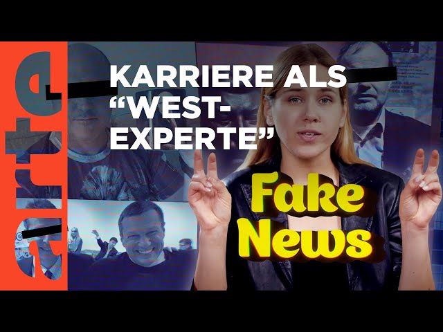 Von Beruf Putin-Fan: Russlands "West-Journalisten" | Fake News | ARTE
