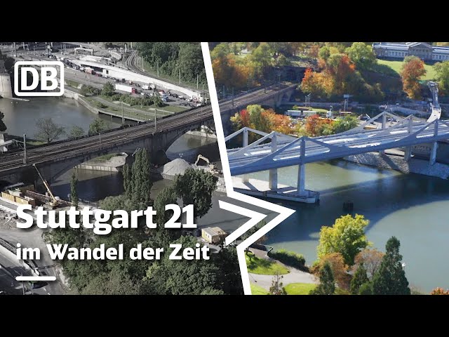 Stuttgart 21 im Wandel der Zeit - Baufortschritt eines Großprojektes